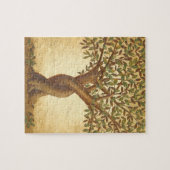 De liefdesboom legpuzzel (Horizontaal)