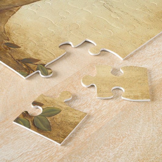 De liefdesboom legpuzzel (Zijkant)