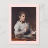 De liefdesbrief briefkaart (Voorkant)