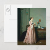 De liefdesbrief briefkaart (Voorkant / Achterkant)