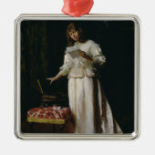 De liefdesbrief metalen ornament (Voorkant)