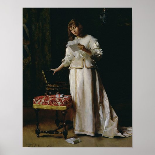 De liefdesbrief poster (Voorkant)