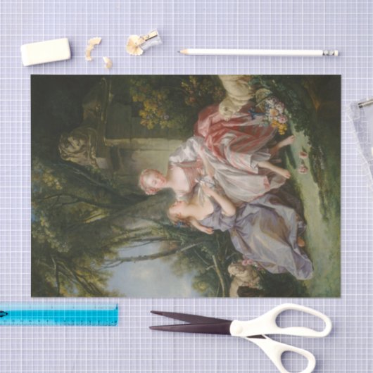 De liefdesbrief van Francois Boucher Tissuepapier (Craft)