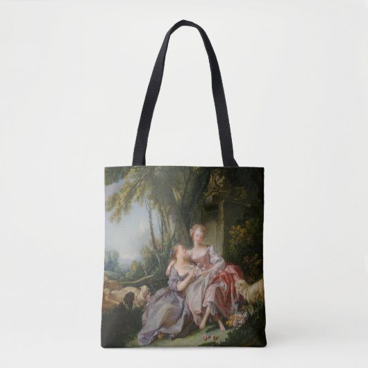 De liefdesbrief van Francois Boucher Tote Bag (Voorkant)