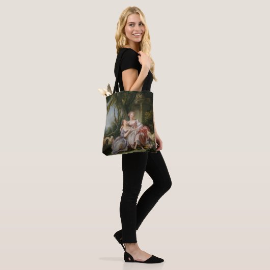 De liefdesbrief van Francois Boucher Tote Bag (Op model)