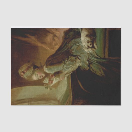 De liefdesbrief van Jean Honore Fragonard Tissuepapier (Voorkant)