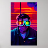 De liefdesbril - Ken Gage Art Poster (Voorkant)