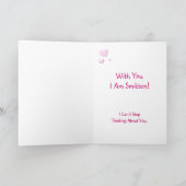 De liefdesbug heeft gebeten kaart (Binnen)