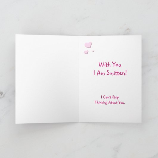 De liefdesbug heeft gebeten kaart (Binnen)