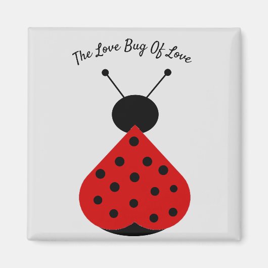 De liefdesbug van de liefdesmagneet magneet (Voorkant)