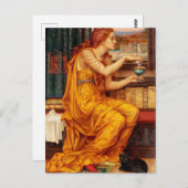 De liefdesdrank - Evelyn de Morgan schilderij Briefkaart (Voorkant / Achterkant)