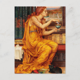 De liefdesdrank - Evelyn de Morgan schilderij Briefkaart