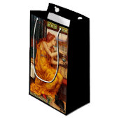 De liefdesdrank - Evelyn de Morgan schilderij Klein Cadeauzakje (Voorkant Gekanteld)