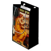 De liefdesdrank - Evelyn de Morgan schilderij Klein Cadeauzakje (Achterkant Gekanteld)