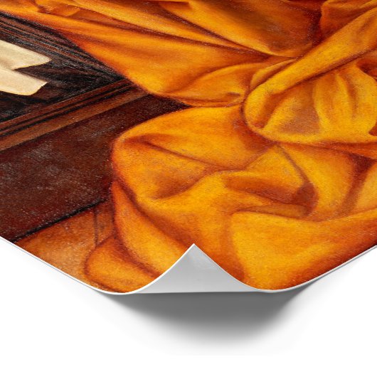 De liefdesdrank - Evelyn de Morgan schilderij Poster (Hoek)