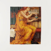 De liefdesdrank - Evelyn de Morgan schilderij Wandkleed (Voorkant)