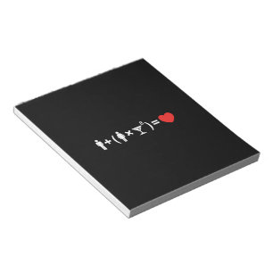De liefdesformule voor vrouwen notitieblok
