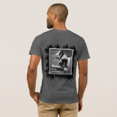 De liefdesgrenscollie voelen t-shirt (Achterkant volledig)