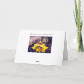 De liefdeskaart feestdagen kaart (Achterkant)