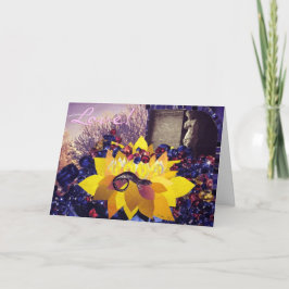 De liefdeskaart feestdagen kaart