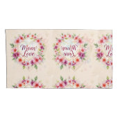 De liefdesstraling van de moeder kussensloop (Achterkant-Rechts)