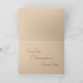 De liefdestuin feestdagen kaart (Binnen)