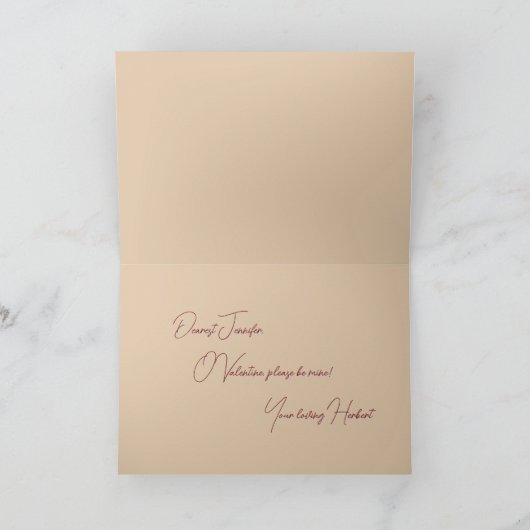 De liefdestuin feestdagen kaart (Binnen)