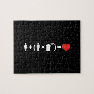 De liefdesvergelijking voor mannen legpuzzel