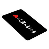 De liefdesvergelijking voor mannen magneet (Rechterzijde)