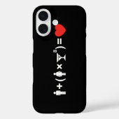 De liefdesvergelijking voor vrouwen Case-Mate iPhone case (Achterkant)
