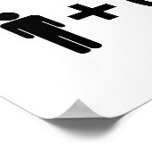 De liefdesvergelijking voor vrouwen poster (Hoek)