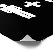 De liefdesvergelijking voor vrouwen poster (Hoek)