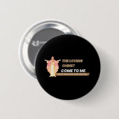 De liefdevolle Christus komt tot mij Ronde Button 5,7 Cm (Voorkant /achterkant)