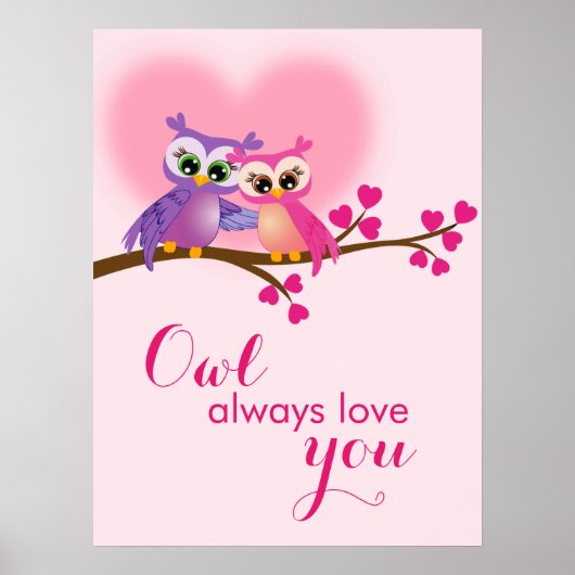 De liefdevolle Eigenaars van de Paar op een Poster (Voorkant)