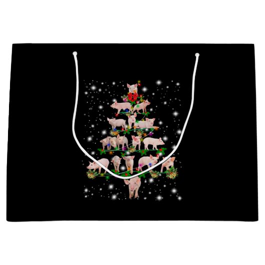 De liefdevolle kerstboom van het Varkenshaar die d Groot Cadeauzakje (Voorkant)