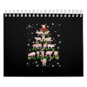 De liefdevolle kerstboom van het Varkenshaar die d Kalender (Hoes)