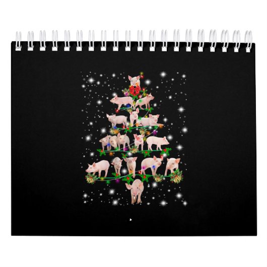 De liefdevolle kerstboom van het Varkenshaar die d Kalender (Hoes)
