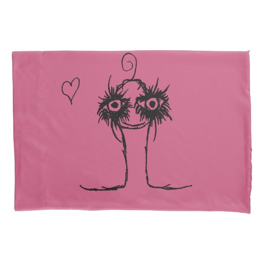 De liefdevolle kleine man kussensloop (Voorkant)