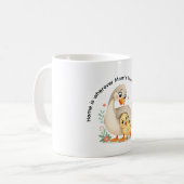 De liefdevolle omhelzing van Mother Goose Koffiemok (Voorkant links)