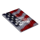 De liefdevolle wens van het prettige kerstfeest va notitieboek (Rechterzijde)