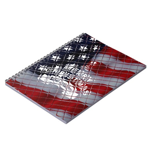 De liefdevolle wens van het prettige kerstfeest va notitieboek (Linkerzijde)