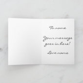 De liefdewenskaart van de panda kaart (Binnen)