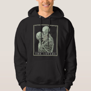 De Liefenden Tarotkaart Occulte Goth Hoodie