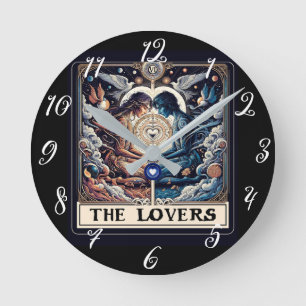 DE LIEFHEBBER Tarot Hemelse Man & Vrouw Soulmates Ronde Klok