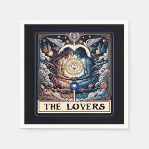 DE LIEFHEBBER Tarot Hemelse Man & Vrouw Soulmates Servet