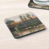 De liefhebber van William Morris werkt bij Merton  Bier Onderzetter (Linkerzijde)