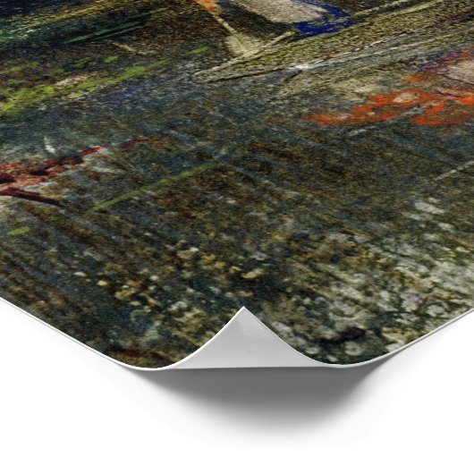 De liefhebber van William Morris werkt bij Merton  Poster (Hoek)