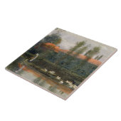 De liefhebber van William Morris werkt bij Merton  Tegeltje (Zijkant)