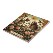 De Liefhebbers Keramische Tegel Tegeltje (Zijkant)