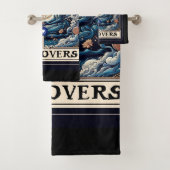 DE LIEFHEBBERS Tarot Celestial Man & Vrouw Soulmat Bad Handdoek (Insitu)